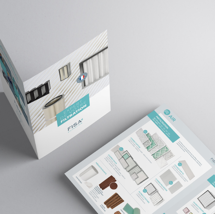 FISA 04 copie FISA FILTRATION Création de la nouvelle identité visuelle et de la charte éditoriale