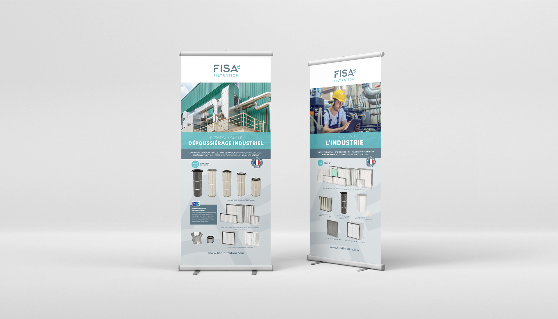 FISA 07 copie FISA FILTRATION Création de la nouvelle identité visuelle et de la charte éditoriale