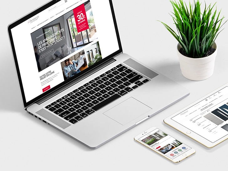 HOMEGA : Définition d’un nouveau positionnement résolument design et création des outils de lancement et promotion print et digitaux - Agence Linéal