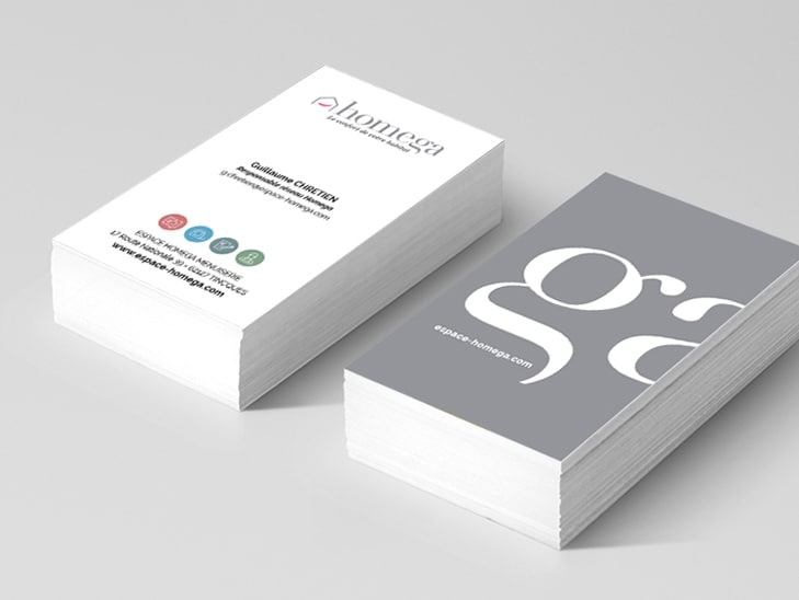 HOMEGA : Définition d’un nouveau positionnement résolument design et création des outils de lancement et promotion print et digitaux - Agence Linéal