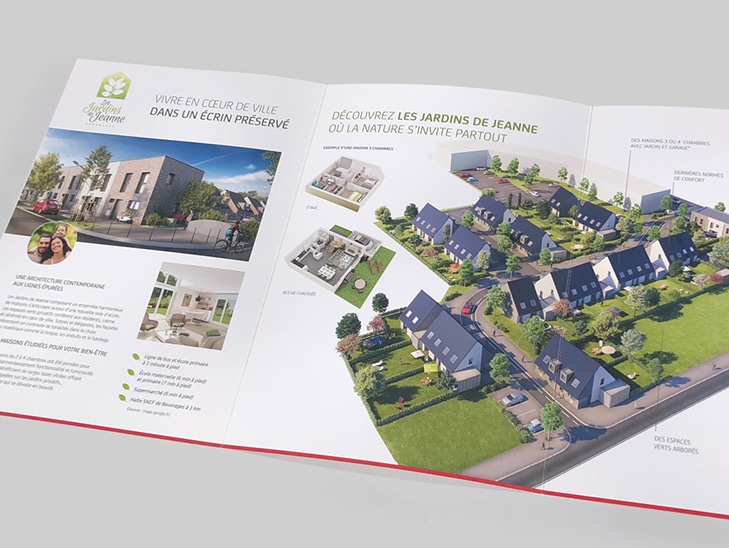 NEXITY : Campagne de lancement de programme de commercialisation immobilier - Agence Linéal