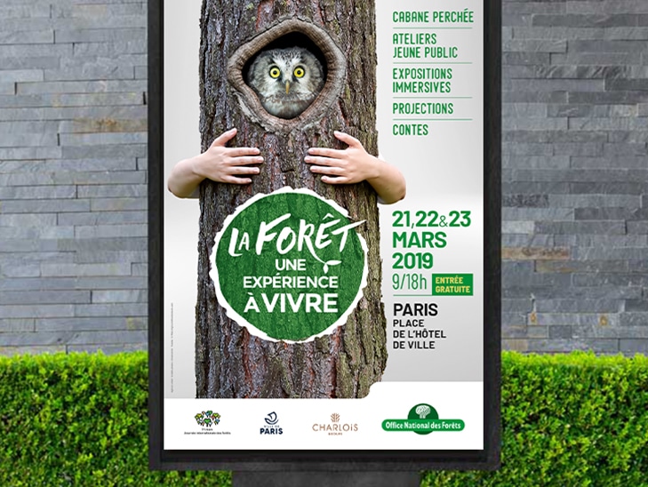 ONF : Réalisation de tous les supports nationaux institutionnels et commerciaux de l'office - Agence Linéal